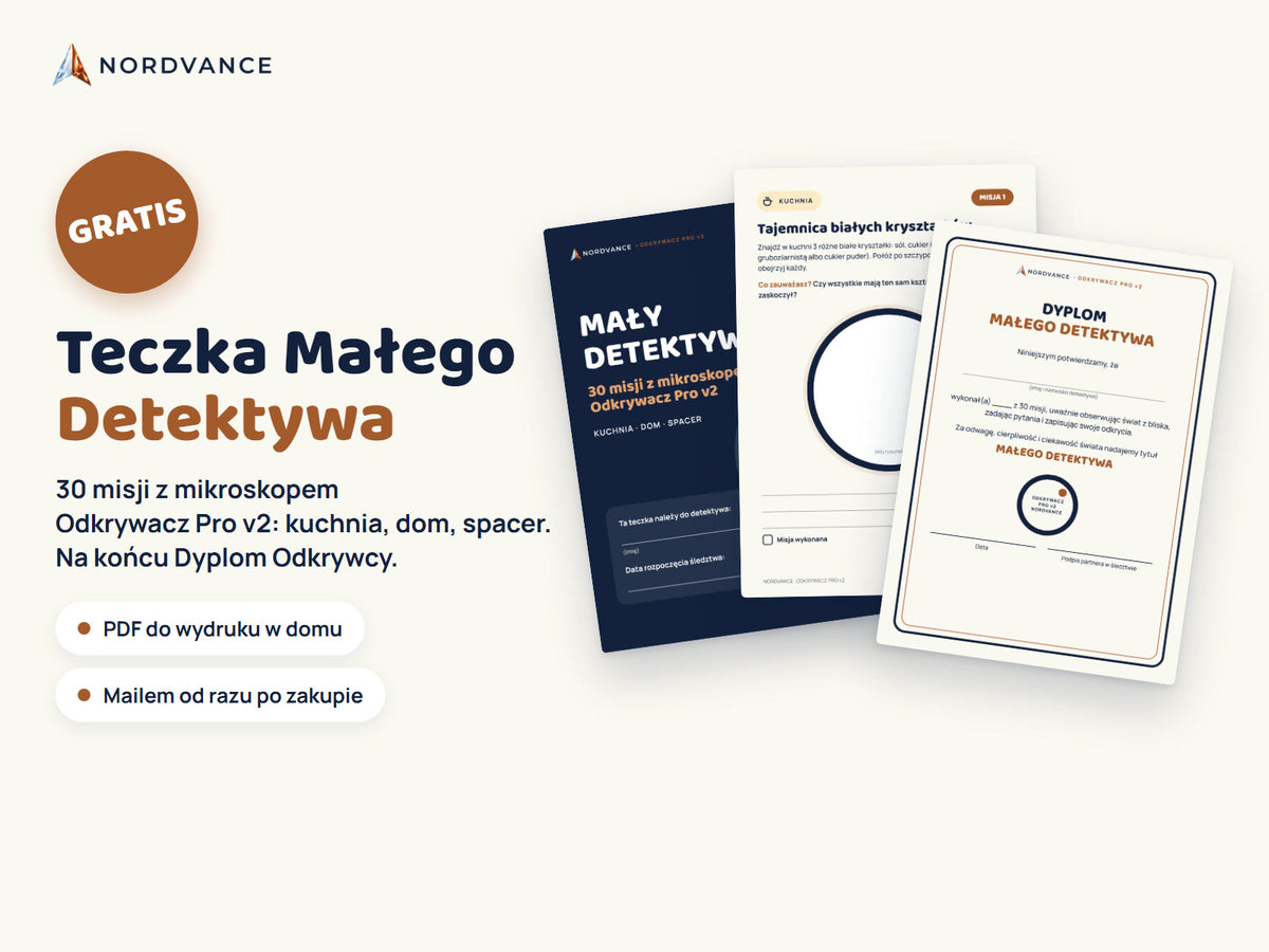 Do każdego mikroskopu: Teczka Małego Detektywa